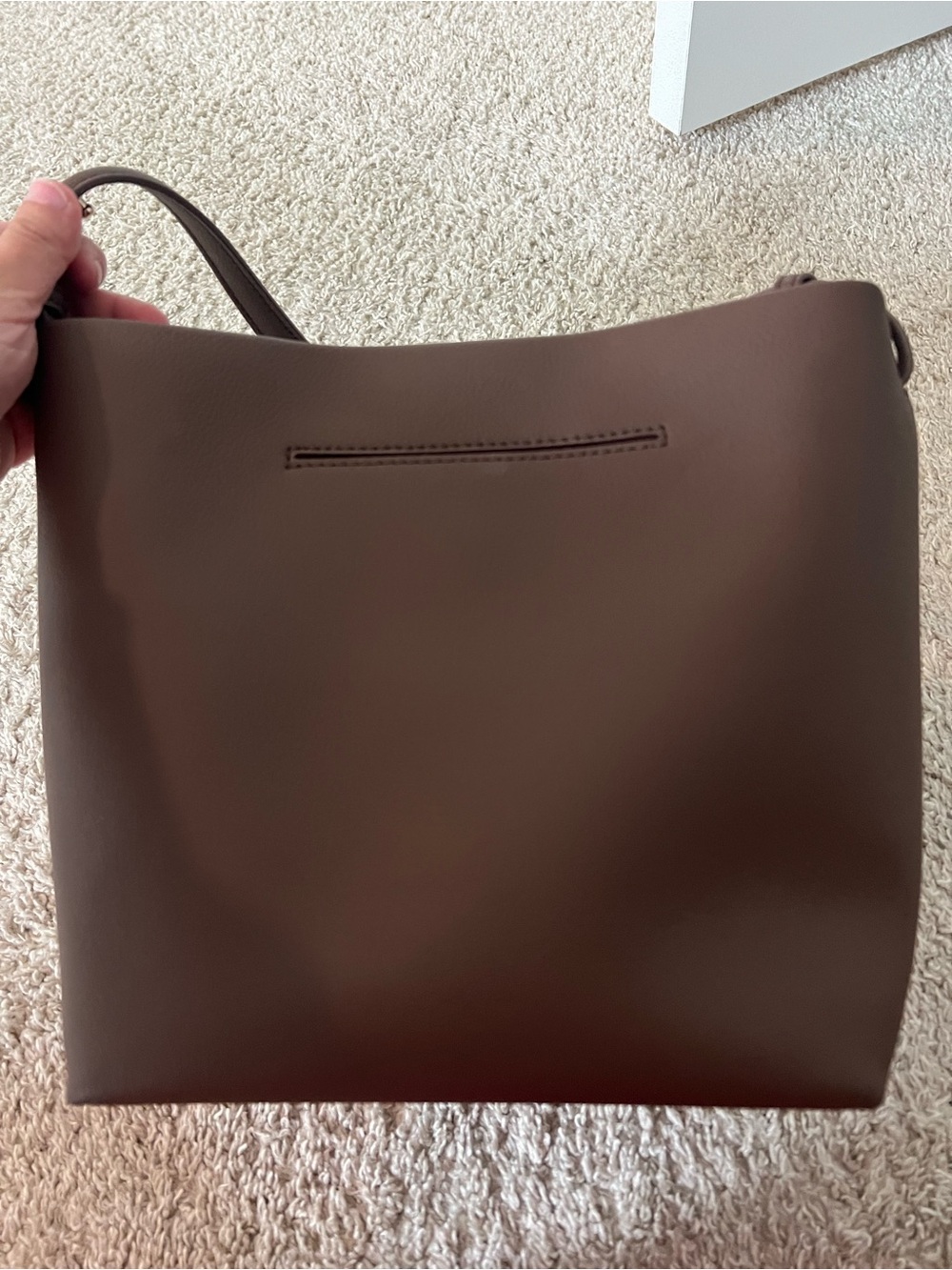 Mina baie Harlow mini bag in coco - Picture 4 of 7